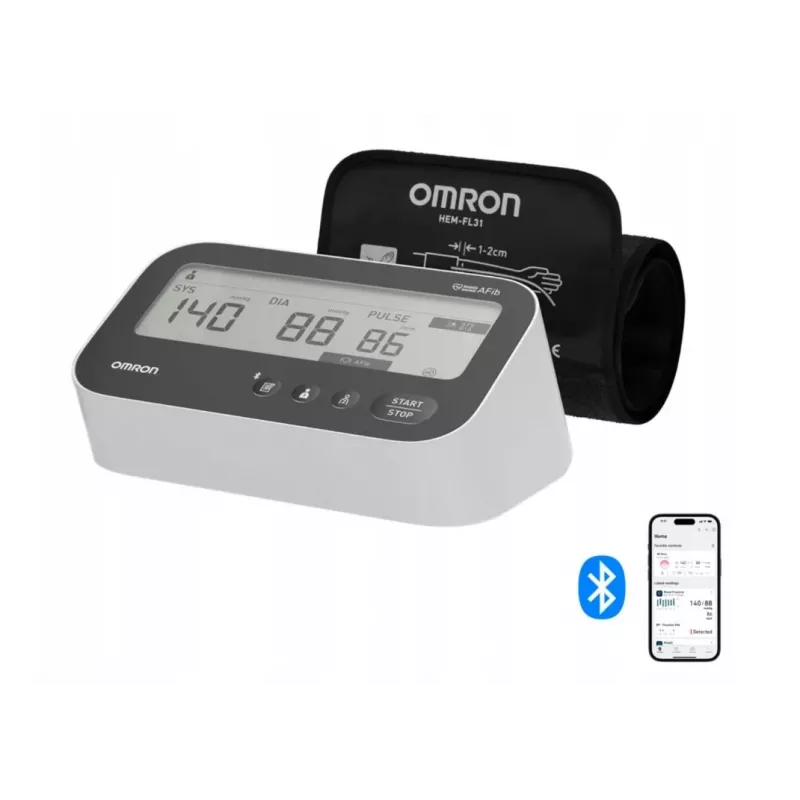 OMRON M4 Connect Afib augšdelma asinsspiediena mērītājs