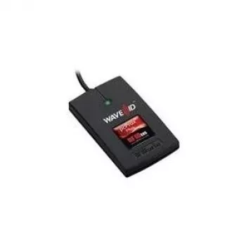 RF IDeas pcProx Plus - HF-Abstandsleser - USB - 125 KHz / 13,56 MHz - melns (RDR-805W1AKU)