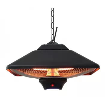 TunaBone Electric Ceiling Patio Heater | TB2088-01 | Terases sildītājs | 2000 W | Jaudas līmeņu skaits 3 | Melns | IP24