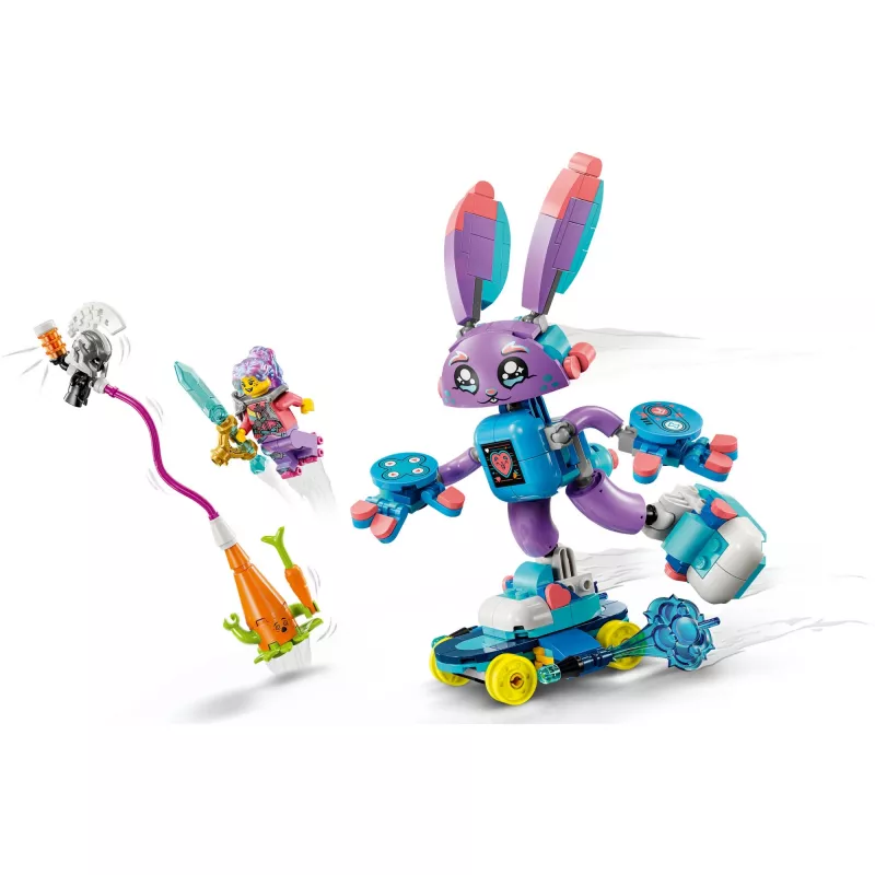 LEGO building set LEGO 71490 Dreamzz Izzie and Bunchurro Gaming Bunny – character playset