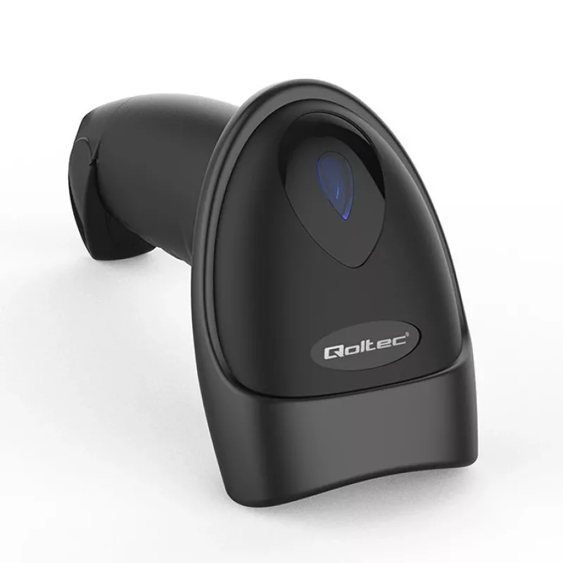 Svītrkodu lasītājs QOLTEC 50880 1D/2D USB — rokas skeneris ar USB saskarni