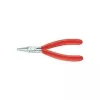 Knipex elektronikas knaibles, kopējais garums 115 mm, plakani plati spīļveida, 1 lodīšu gala pārklājums