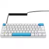 Sharkoon SGK50 S4 tastatūra Mājas USB QWERTZ Vācu Balta 60% RGB LED