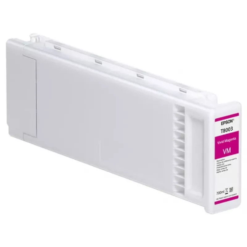 Epson Vivid fuksīna tintes kasetne T80030N 700 ml UltraChrome PRO printeriem
