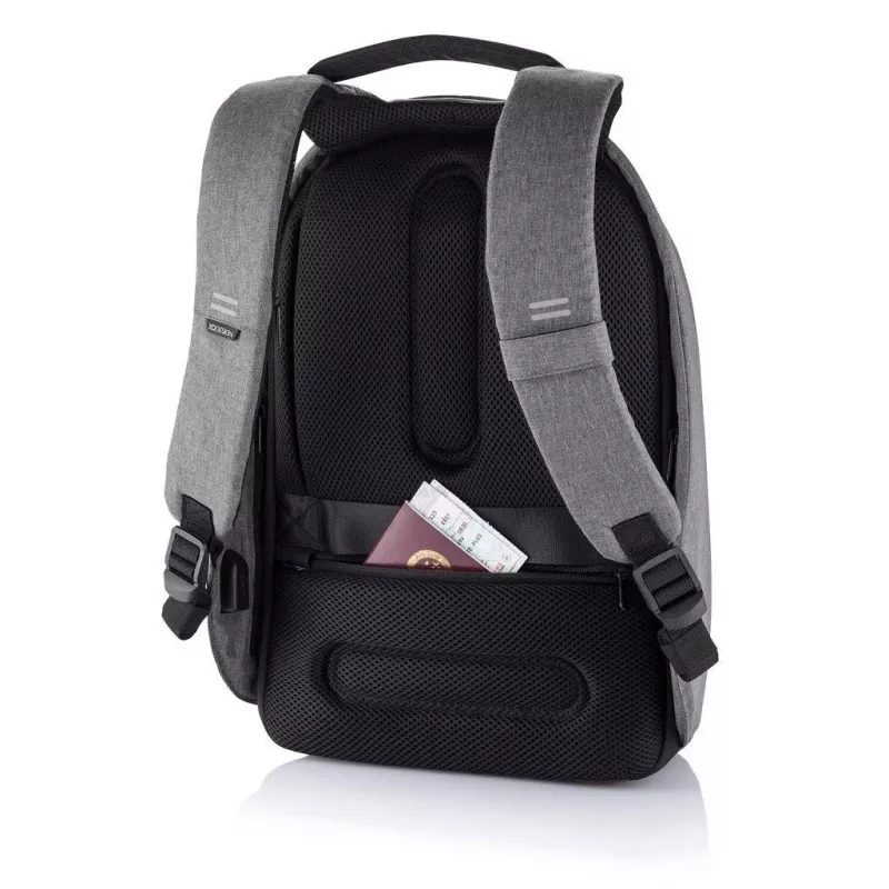 Mugursoma XDDESIGN Bobby Hero Regular — 18 L, antracīta, portatīvajam datoram līdz 32,8 cm (12,9 collām), organizatoru panelis