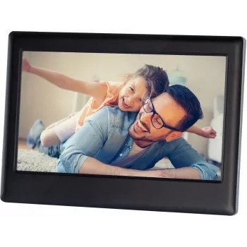 Digitālais fotogrāfiju rāmis SENCOR SDF 742BK 7 collas — digitālo attēlu attēlošana JPEG/SD kartei/USB