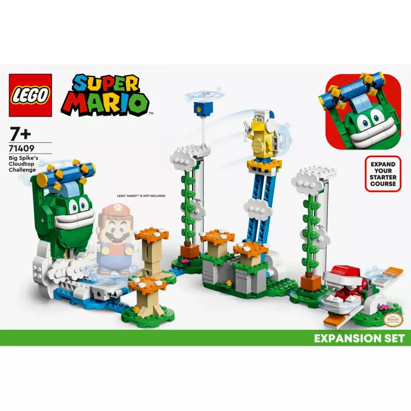 Rotaļlietu konstruktors LEGO Super Mario 3 ienaidnieku figūras 71409 — Bumeranga brālis un Piranjas augs