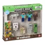 MINECRAFT 3D DZĒSĒJKLIPŠI - 8 KOMPLEKTU DELUXE KASTĪTE VER.A