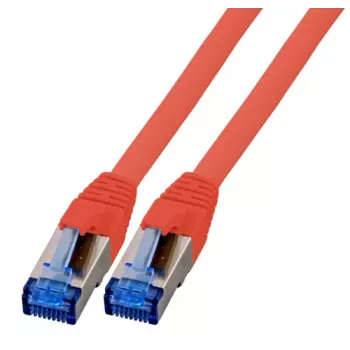 EFB-Elektronik RJ45 ielāpu vads Cat.6A S/FTP TPECat.7 izejvada superelastīgs sarkans 3m Ražotājs: EFB Elektronik (K5525FRT.3)