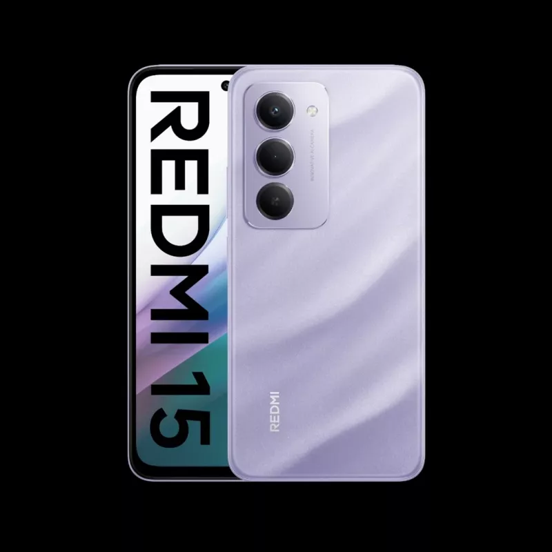 Xiaomi Redmi 15 4G (256GB, Viola Sabbioso, 6.90, Doppia SIM Ibrida, 4G), Viedtālrunis, Viola