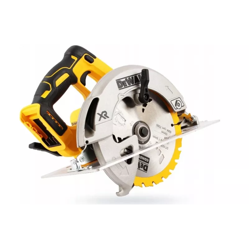 DeWALT DCS570P2-QW pārnēsājams ripzāģis 18,4 cm Sudraba, Dzeltena 5500 apgr./min