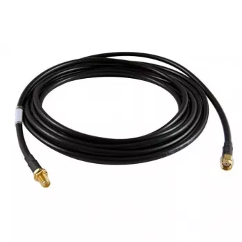 ALLNET ANT-CAB-SMAM-SMAF-1000 10m SMA SMA melns koaksiālais kabelis (ANT-CAB-SMAM-SMAF-1000)