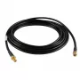 ALLNET ANT-CAB-SMAM-SMAF-1000 10m SMA SMA melns koaksiālais kabelis (ANT-CAB-SMAM-SMAF-1000)