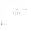 USB Type-C centrmezgls DICOTA D32061 10000 Mbit/s Sudrabs