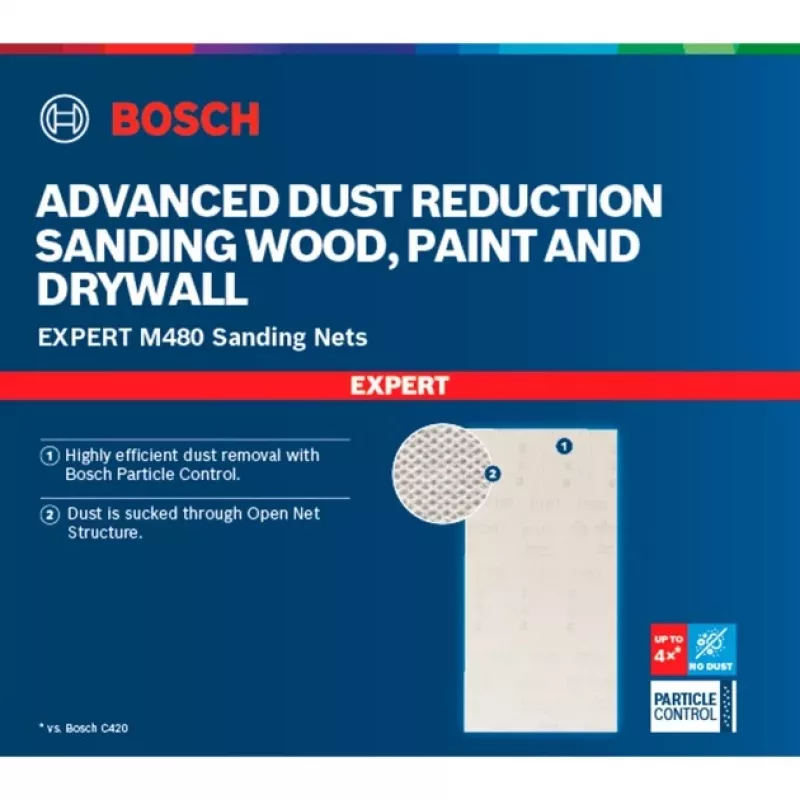 Bosch Expert M480 slīpēšanas siets