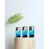 Telefona maciņš iKins Samsung Galaxy S21+ — aizsargājošs aizmugures vāciņš, blue lake Melns