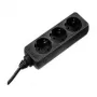 Hama 0003039 pārsprieguma aizsargs Melns 3 maiņstrāvas kontaktligzdas 230 V 1,4 m