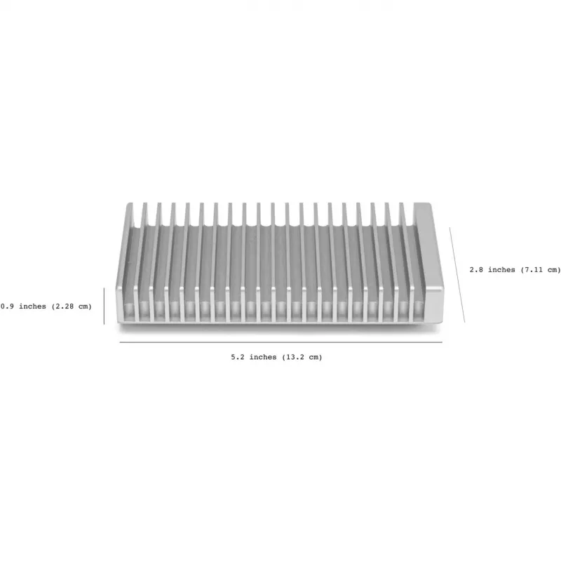 Other World Computing OWC Express 1M2 - SSD - 1 TB - ārējs (pārnēsājams) - USB4 (USB-C savienotājs) - Sudraba (OWCUS4EXP1MT01)