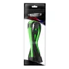CableMod 12VHPWR uz 3× PCIe ModMesh kabelis 45 cm, melns/gaiši zaļš