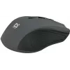 Bezvadu optiskā pele DEFENDER MM-935 RF, piemērota abām rokām, 1600 DPI, pelēka, USB uztvērējs, AAA baterijas