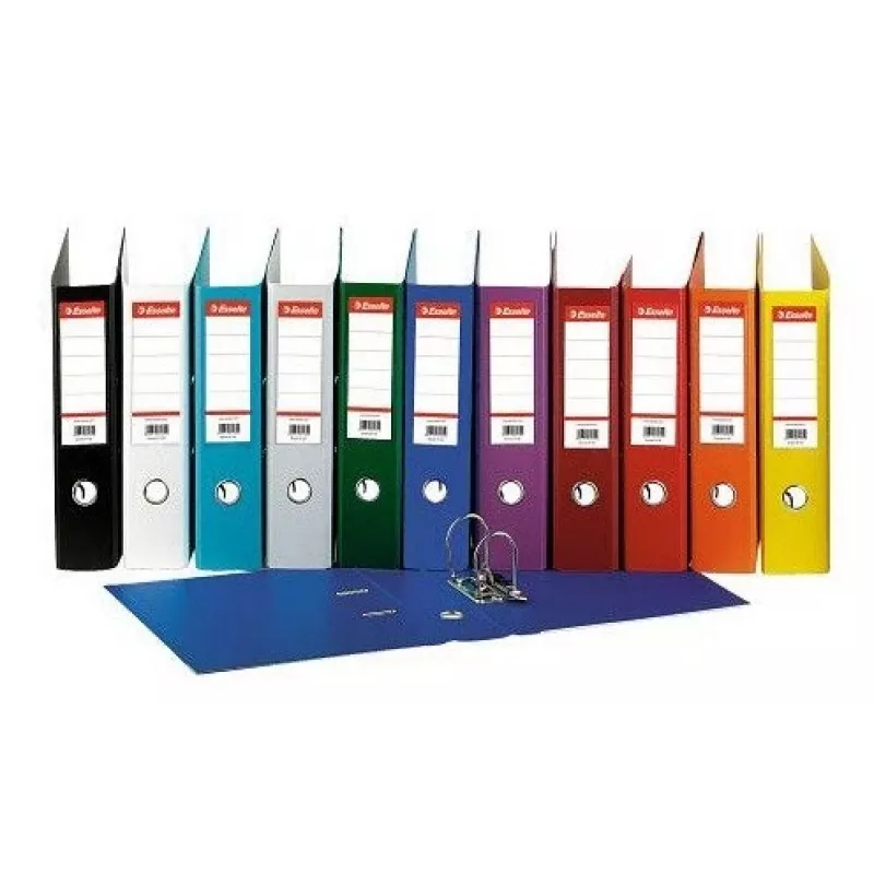 Binder Esselte No.1, A4 / 75 mm, standarta, zila