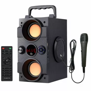 Pārnēsājamais skaļrunis Manta SPK817 Fortino, melns