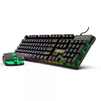 Cian Technology GmbH Cian INCA RAINBOW EFFECT MECHANICAL FEEL spēļu tastatūras un peles komplekts