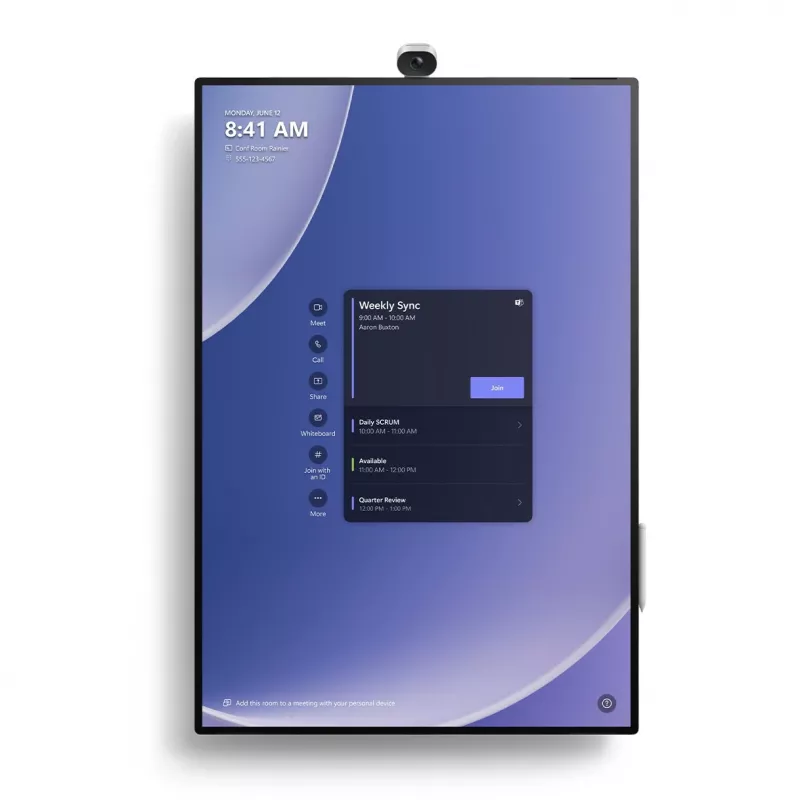 Interaktīvā tāfele Microsoft Surface Hub 3 85 collas 32GB RAM Windows 11 IoT Enterprise