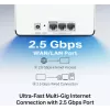 Maršrutētājs MERCUSYS Halo H85X Dual-band Wi‑Fi 6 (802.11ax), 2.4/5 GHz, līdz 2402 Mbps, 3 LAN pieslēgvietas, balts (3 iepakojumā)