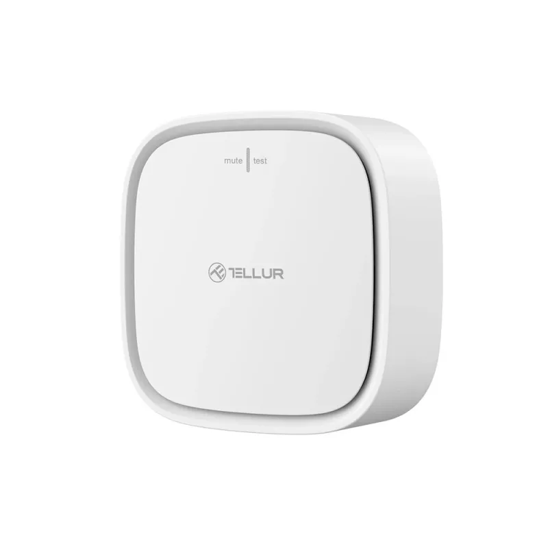 Gāzes sensors Tellur T-MLX46896 DC 12V 1A balts