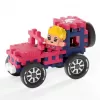 Rotaļu konstruktors Marioinex Mini Waffle 112 gab. – Zemnieks Urocze Ranczo, daudzkrāsains, vecumam 6+