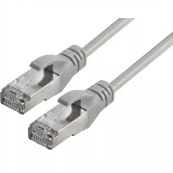Tīkla kabelis Captiva 80275 komutācijas kabelis CAT 6a RJ45 1 m pelēks