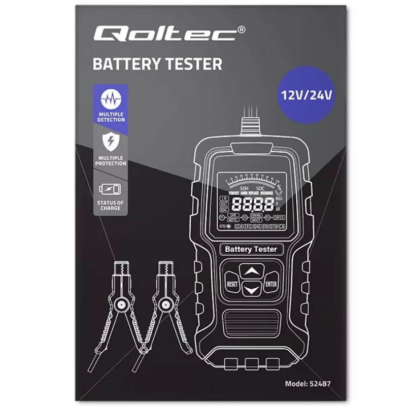 Qoltec 52487 Display Melns