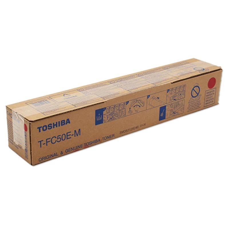 Toshiba tonera kasete T-FC50EM 1 gab. Oriģināls fuksīna