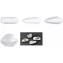 Mērcamo bļodiņu Ritzenhoff & Breker GUSTO sirsniņas formā baltā porcelāna, mazgājama trauku mašīnā