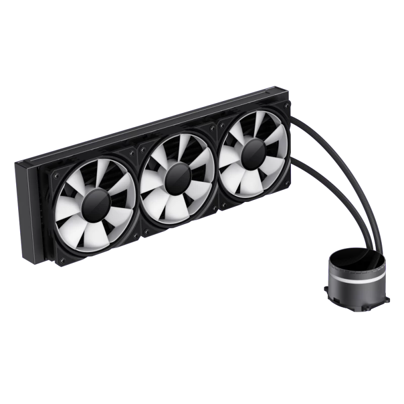 Gamemax | CPU Liquid cooler | ICEBURG 360 INFINITY | Melns