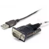UNITEK Y-108 USB 2.0 uz RS232 melns kabeļa interfeisa adapteris (Y-108)