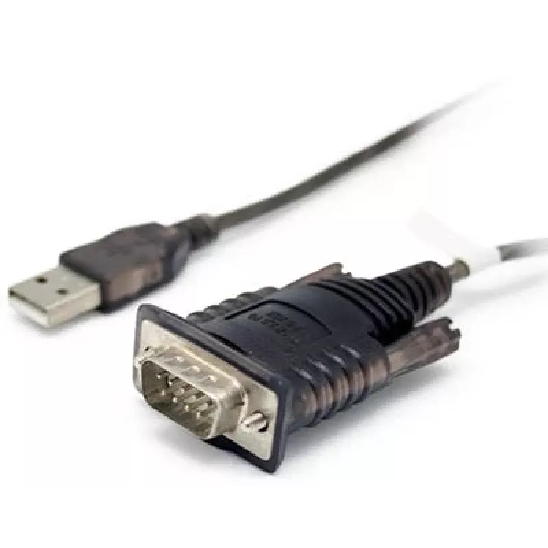 UNITEK Y-108 USB 2.0 uz RS232 melns kabeļa interfeisa adapteris (Y-108)