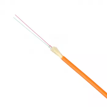 Fiberhome mikrooptiskais kabelis FIBERHOME 2,5 mm, 2 šķiedras G.657A1, PE apvalks, oranžs, 4 km rullis