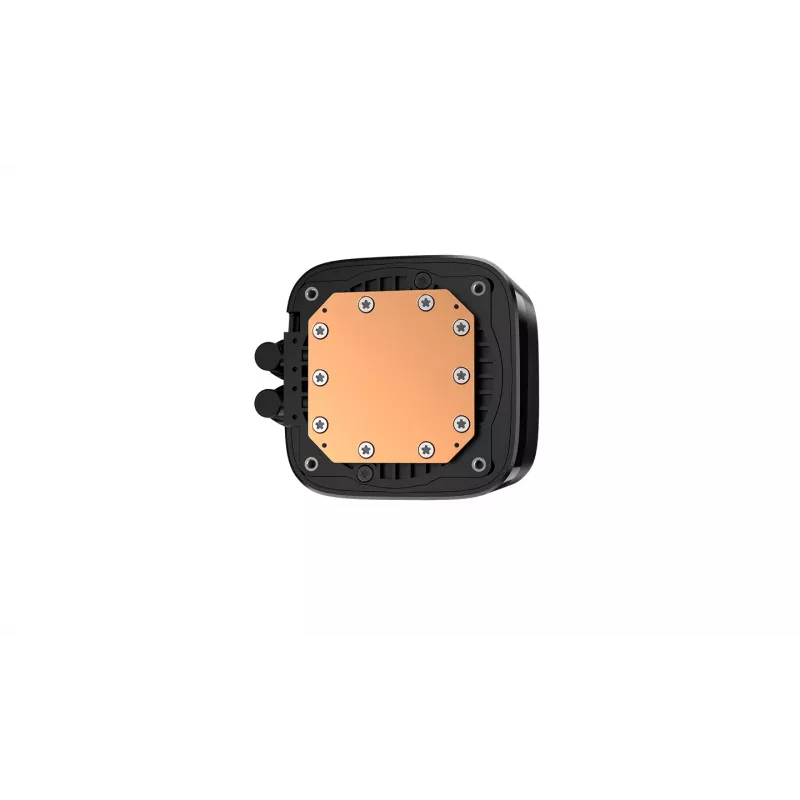 Viss-vienā šķidruma CPU dzesētājs DeepCool R-LD240-BKDMMN-G-1 240mm RGB, 2x120mm ventilatori, PWM, 41cm caurules, alumīnija radiators