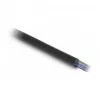 DeLOCK PVC izolācijas uzmava 3 m x 10 mm melna - PVC materiāls - -40 līdz 105 °C