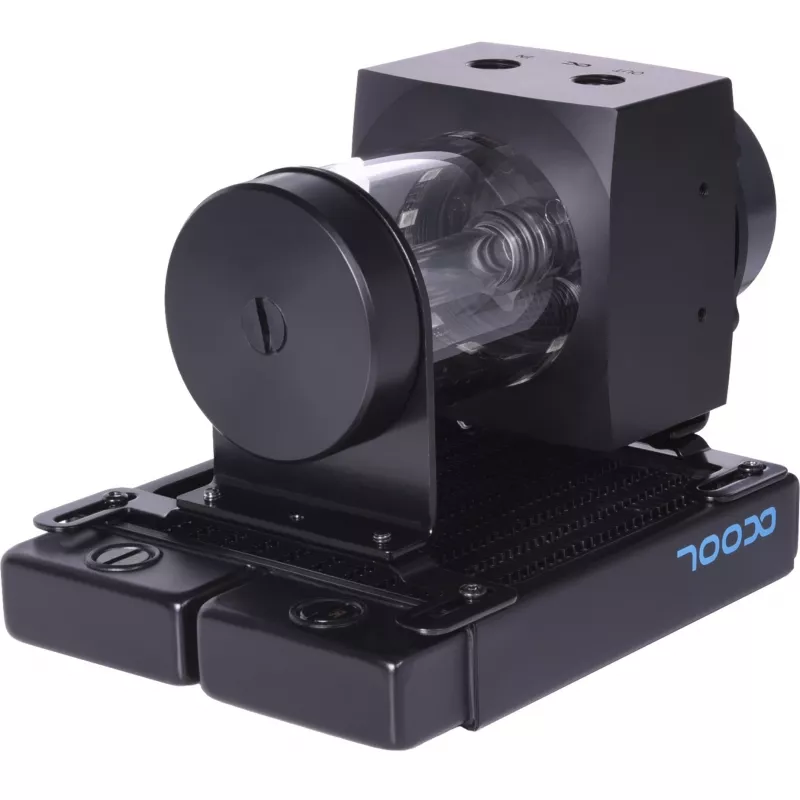 Ūdens bloks Alphacool 15380 Akrils Alumīnijs Plastmasa Melns 76.5x131x76.5mm