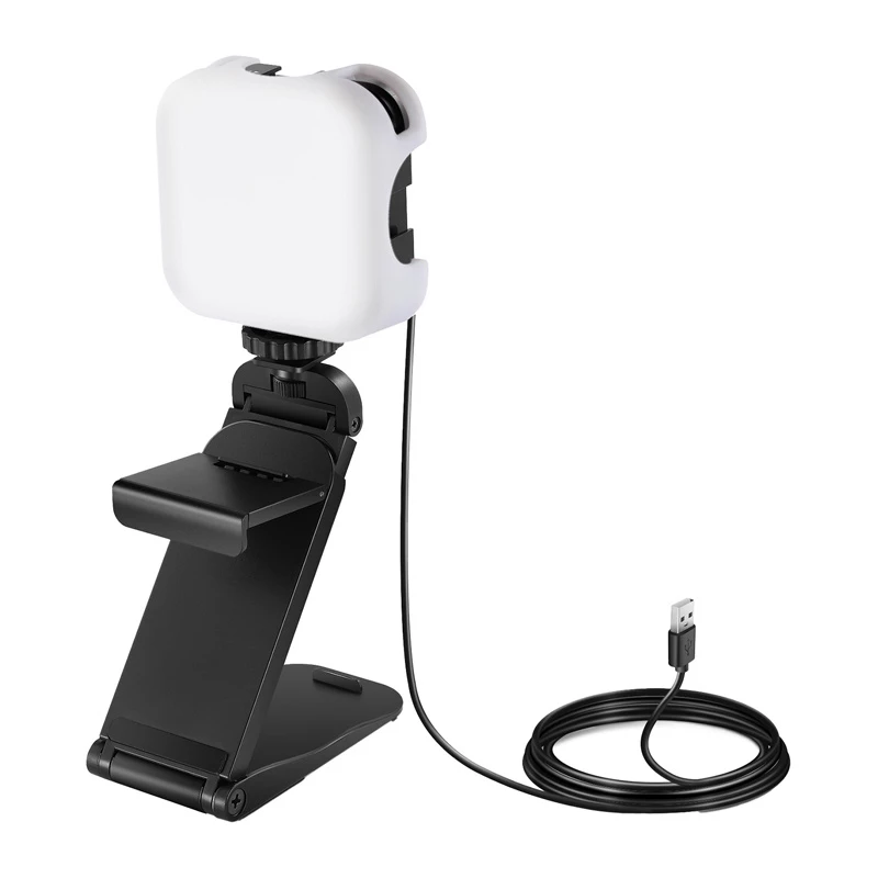 Video konferences apgaismojums Neewer PL81Pro — Neewer PL81Pro LED panelis tiešsaistes sanāksmēm