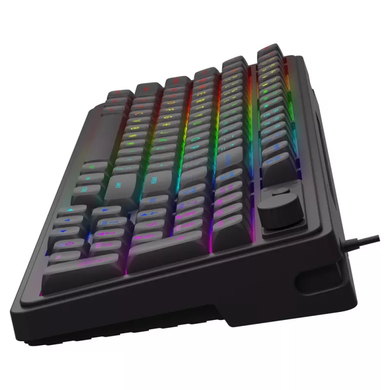 Savio Galaxis Gaming USB tastatūra QWERTY US English Melna