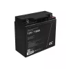 Uzlādējams slēgta tipa svina-skābes akumulators zaļa Cell AGM09 12 V 18000 mAh, melns, 167×77×181 mm, 4,8 kg