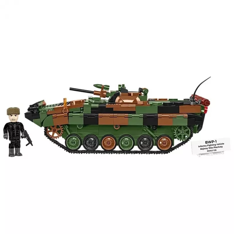 Bloku komplekts Cobi Armed Forces BWP-1 2630 — Polijas/Ukrainas amfībijas kājnieku kaujas mašīnas modelis