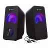 Skaļruņi 2.0 Loop RGB USB