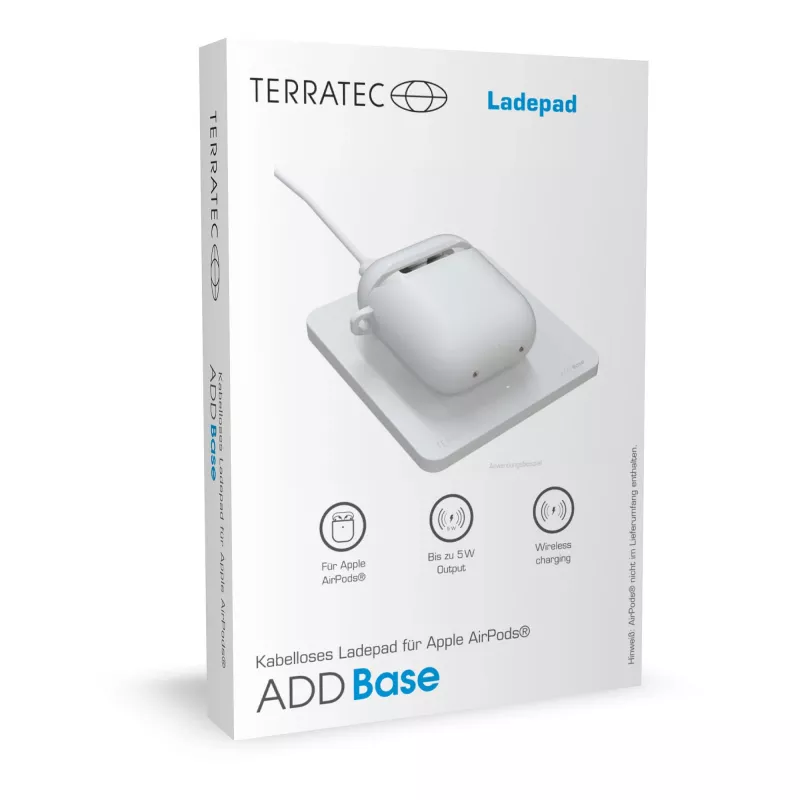 Headset Terratec ADD Base balta USB Wireless Charging Indoor