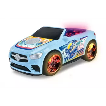 Dickie Toys Mercedes-Benz E-Class Beat Spinner zils 3 AA baterijas