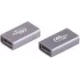 Kabeļa savienotāja adapteris ShiverPeaks BS13-60003 USB-C uz USB-C, pelēks